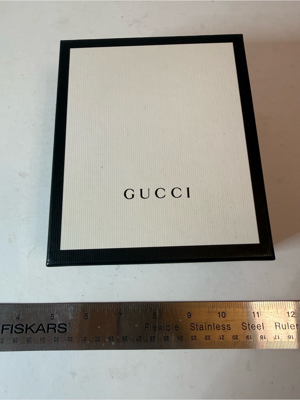 Gucci Black and White Branded Gift Box